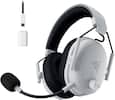 Front. Razer - BlackShark V3 Pro ANC Wireless Over-the-Ear Gaming Headset for PC, Mac, Playstation, Nintendo Switch, Smartphone - White.