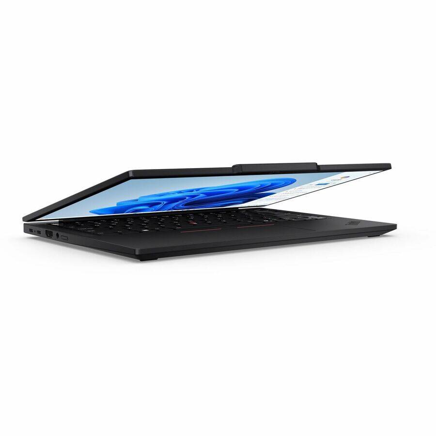 Alt View 2. Lenovo - Lenovo ThinkPad T14s Gen 5 21LS0075US 14" Touchscreen Notebook - WUXGA - Intel Core Ultra 5 125U - 16 GB - 512 GB SSD - - Black.