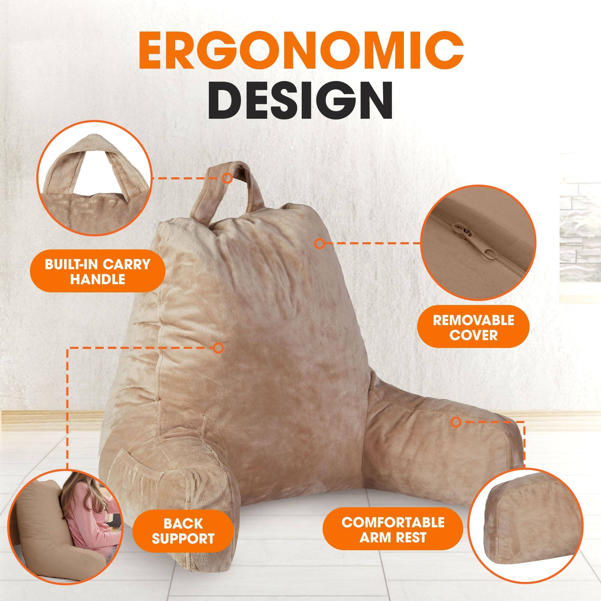 ERGONOMIC DESIGN

- BUILT-IN CARRY HANDLE
- REMOVABLE COVER
- BACK SUPPORT
- COMFORTABLE ARM REST