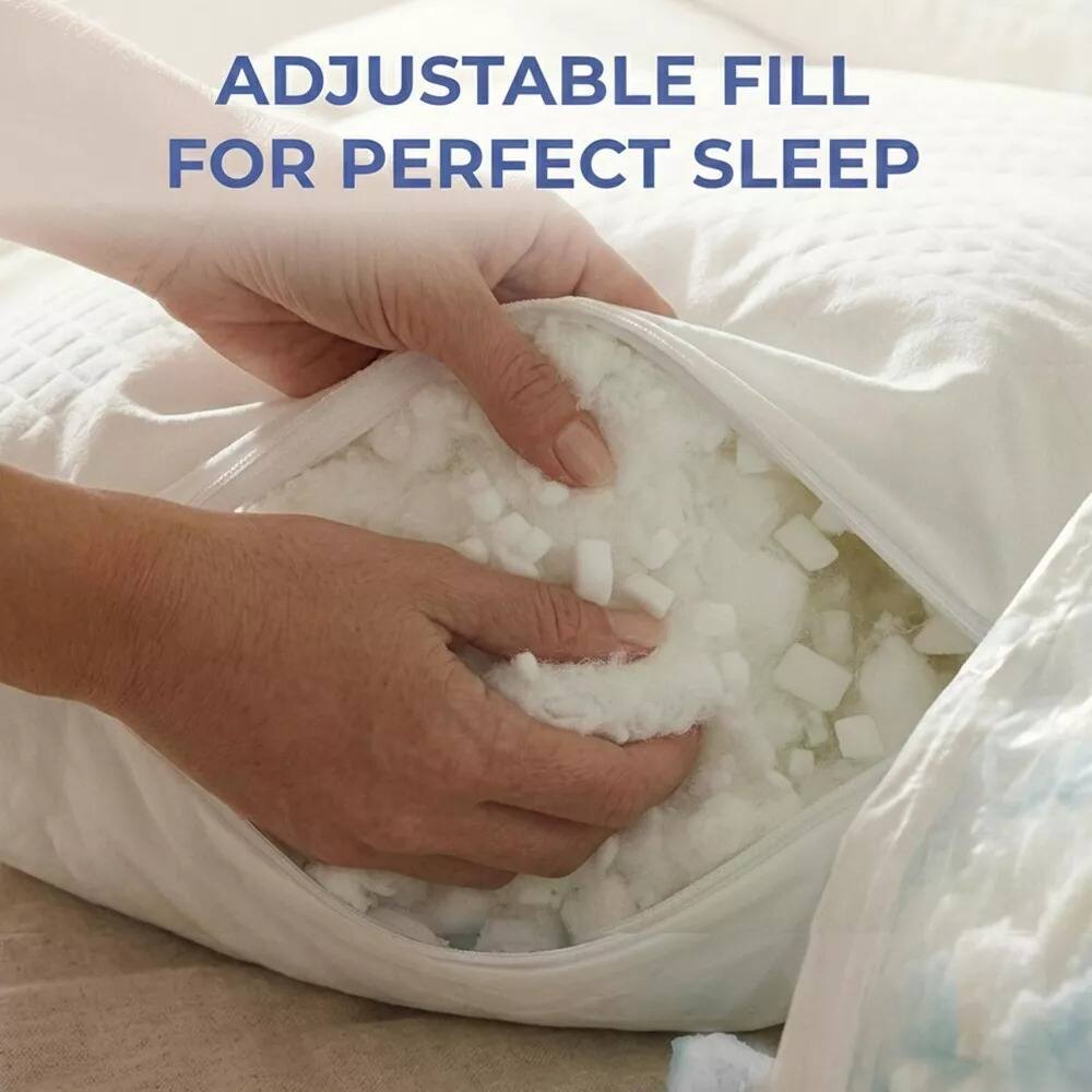 ADJUSTABLE FILL FOR PERFECT SLEEP