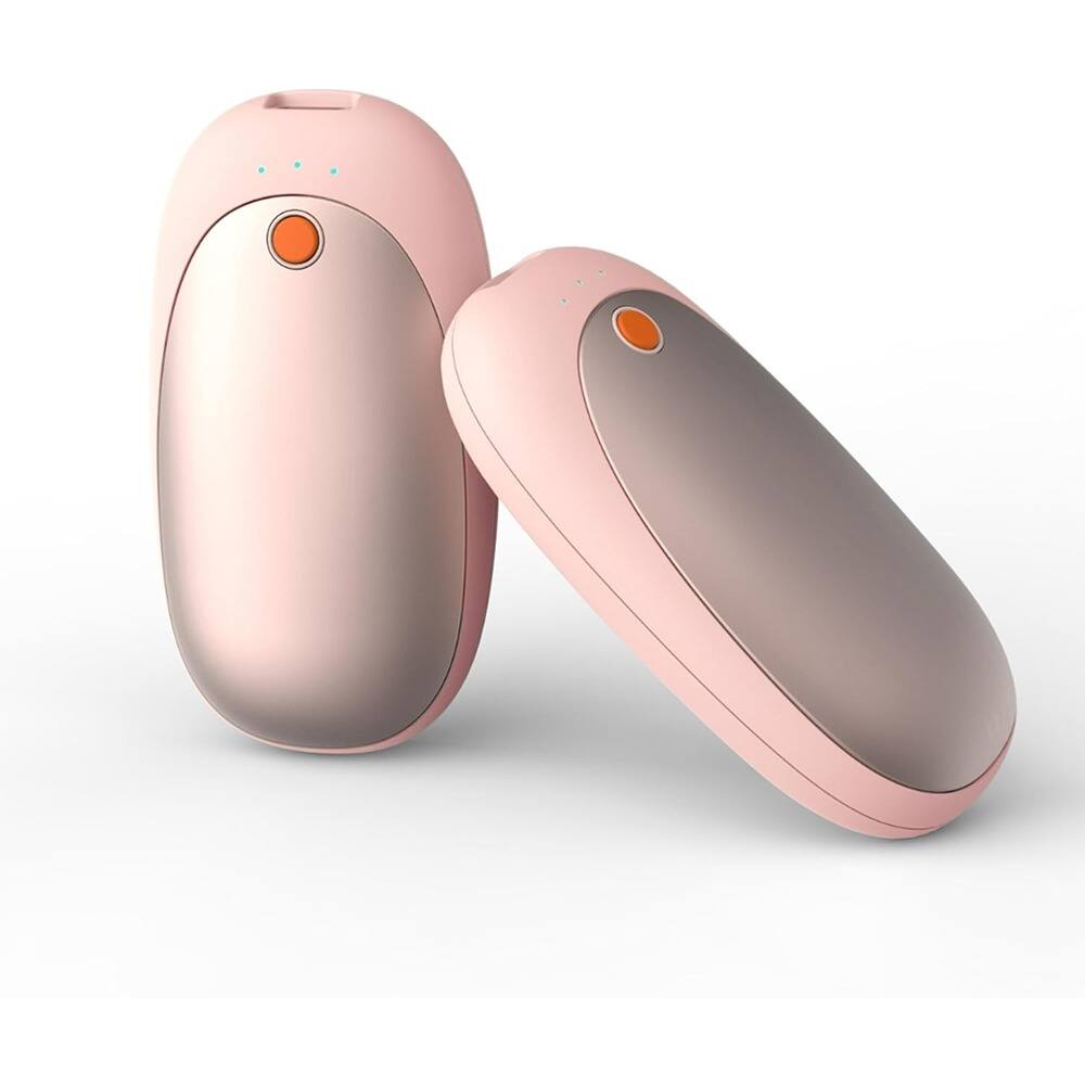 Front. MOSZAR LLC - Rechargeable Hand Warmers 2-Pack, 6000mAh, AI Electric, Portable Heater.