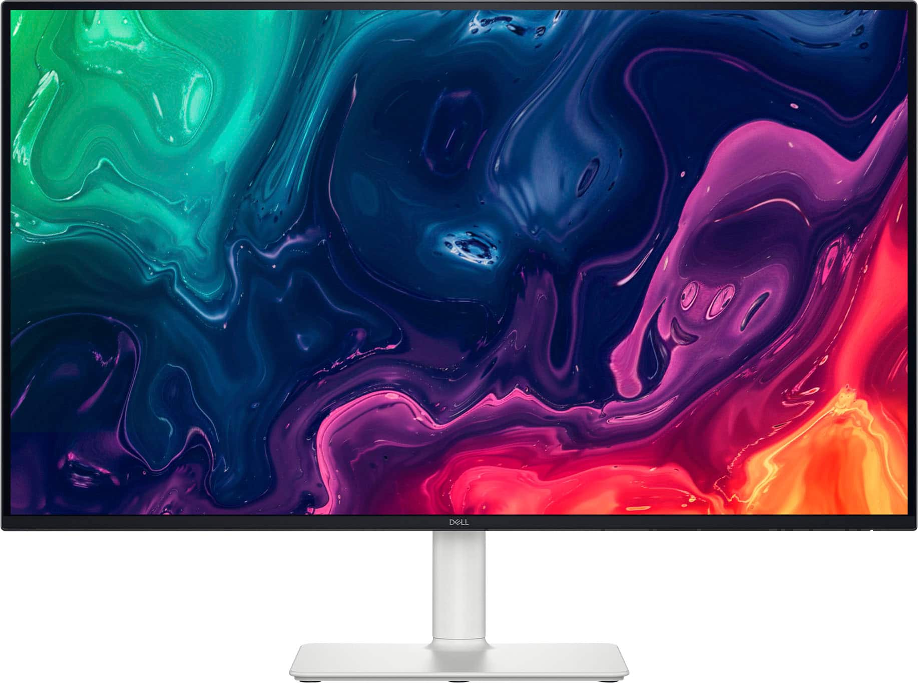 Alt View 8. Dell - S3225QS 31.5" VA LED 4K UHD 120Hz FreeSync Monitor with HDR (HDMI, DisplayPort) - White.