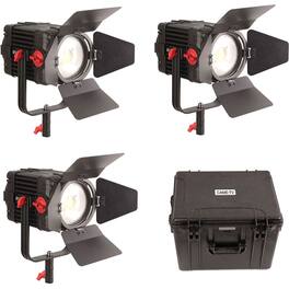 CamelBak - Came-TV Boltzen 150W Fresnel Focusable LED Daylight 3-Light Kit