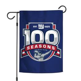 WinCraft - New York Giants 100th Season 12" x 18" Two-Sided Garden Flag - Multicolor