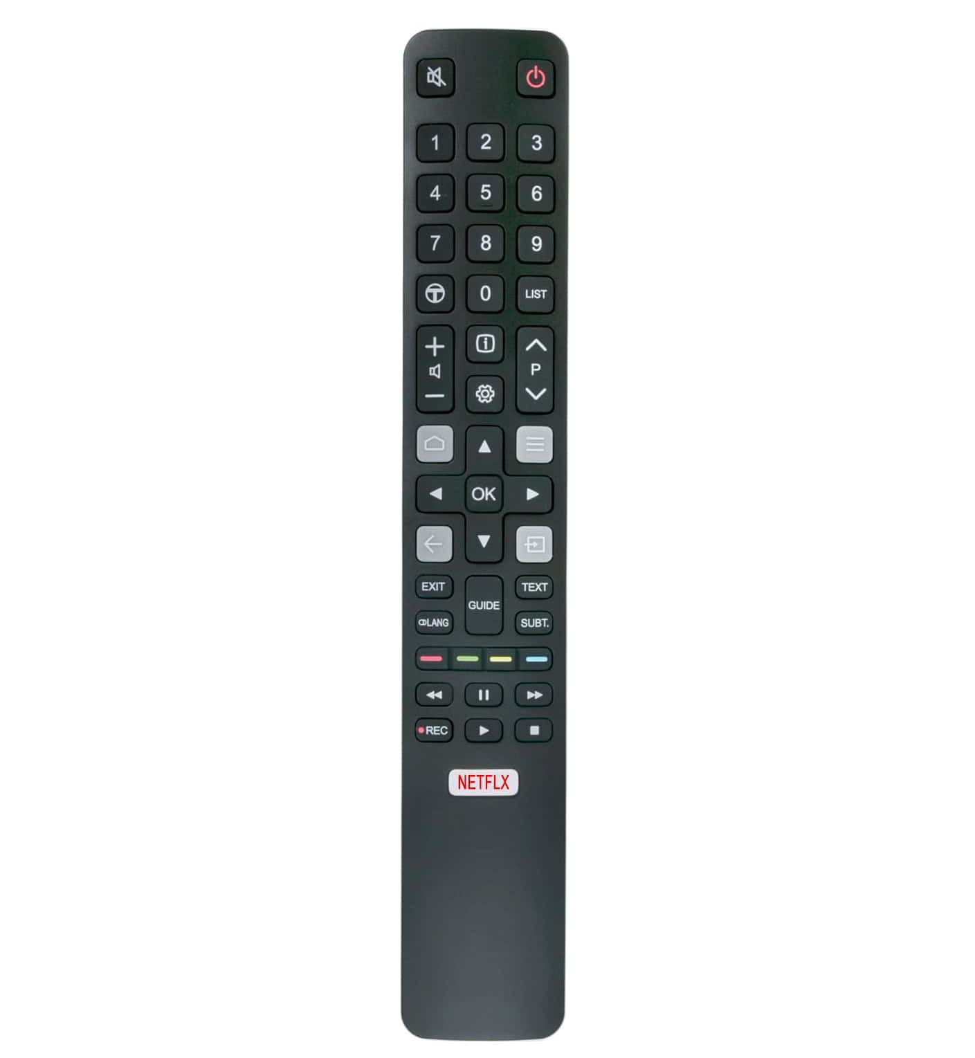 VINABTY - New CRC802N YNI1 Replaced Remote Control Fits for TCL TV P715 C815 X10 C715 P8M P615 Series - Black