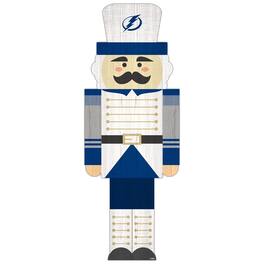 Fan Creations - Tampa Bay Lightning 31'' Nutcracker Leaner - Multicolor