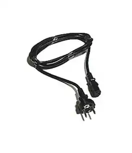 C2G - Cables to Go 757120031383 03138 8.2 Feet European Power Cable - CEE7/7, IEC320C13 - Black