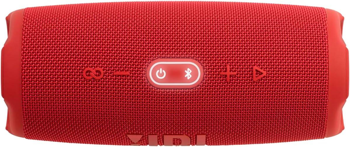 Back. JBL - JBL Charge 5 - Portable Waterproof Speaker - Red - Red.