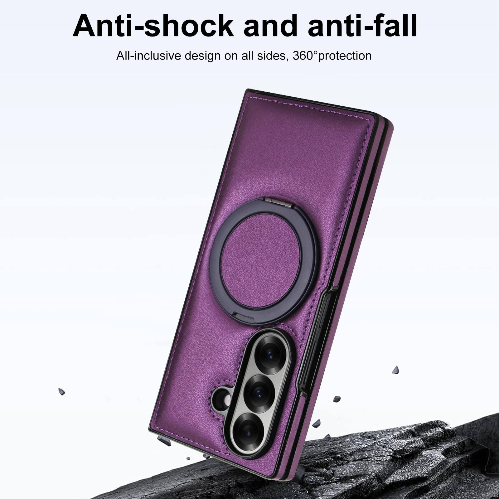 Anti-shock and anti-fall  
All-inclusive design on all sides, 360° protection