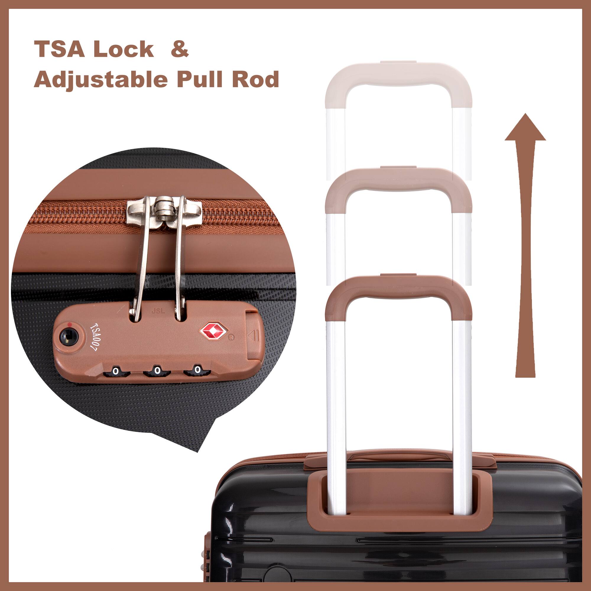 TSA Lock & Adjustable Pull Rod  
TSAO07  
JSL 0
