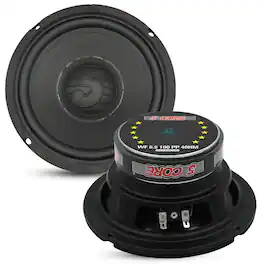 5 CORE - 5Core 6.5" Car Subwoofer 100W 4 Ohm Replacement Sub Woofer w PP Cone 20Oz Magnet-WF 6.5 100 PP 4OHM - Black