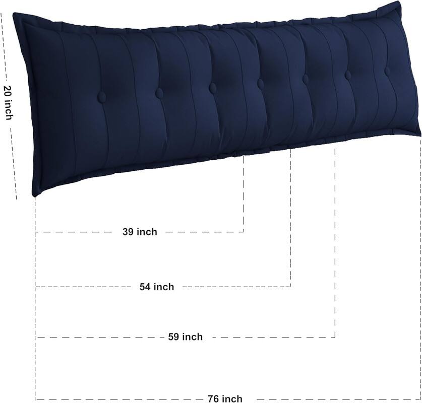The corrected text is: 20 inch, 39 inch, 54 inch, 59 inch, 76 inch.