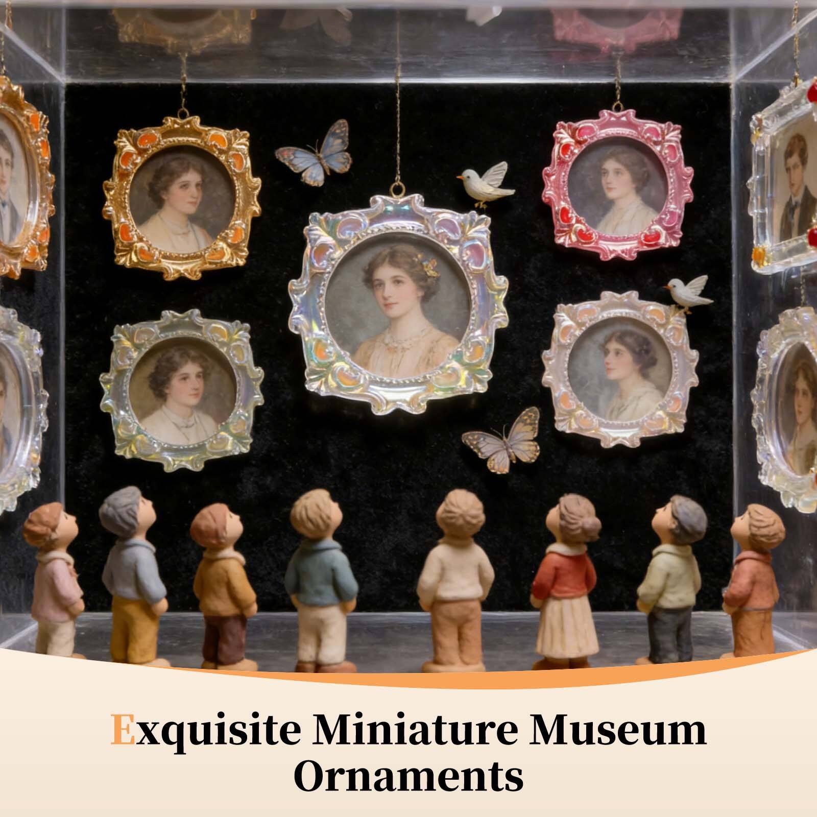 Exquisite Miniature Museum Ornaments