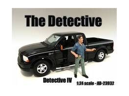 "The Detective #4" Figure For 1:24 Scale Models by American Diorama - Multi