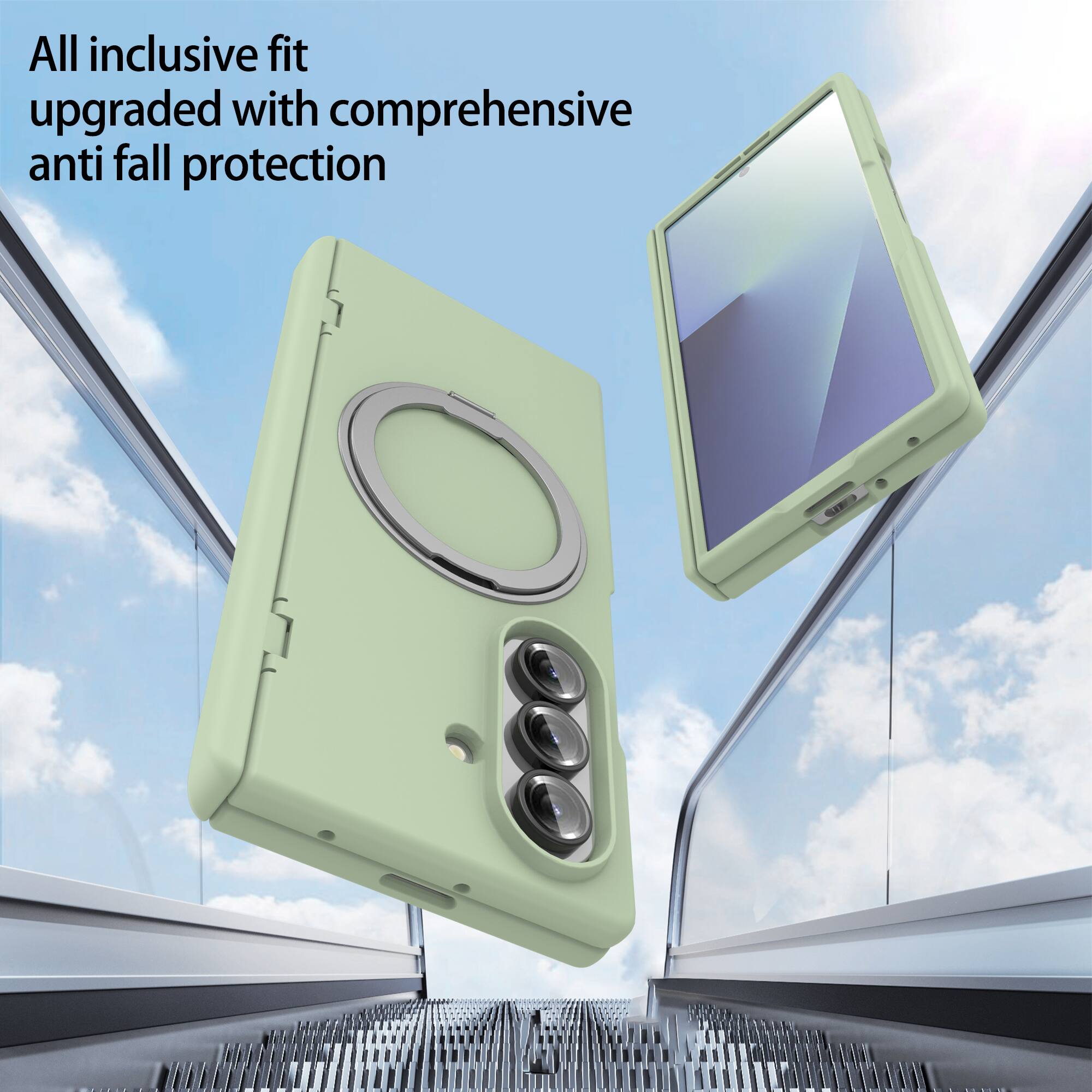 All inclusive fit upgraded with comprehensive anti fall protection