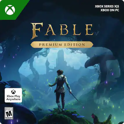FABLE PREMIUM EDITION
XBOX SERIES X|S
XBOX ON PC
Xbox Play Anywhere
MATURE 17+
ESRB - M (Mature 17+)