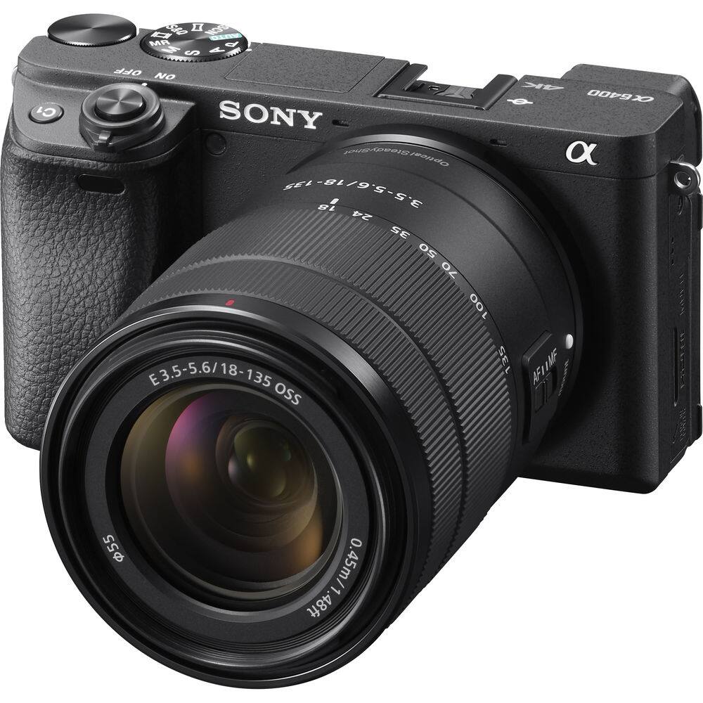 C1 $40 H NO B C MR O 4 S A - OFF NO 2 - 6400 SONY CEnpeaigoydo Optical a SEL CL-BL/9S-SE 18 24 35 705035 50 : 70 100 18 135 IMF E3.5-5.6/18-135 E E3.5 135 AFI oss L 55 0.45m/1.48ft 1 0.45m/ 48ft