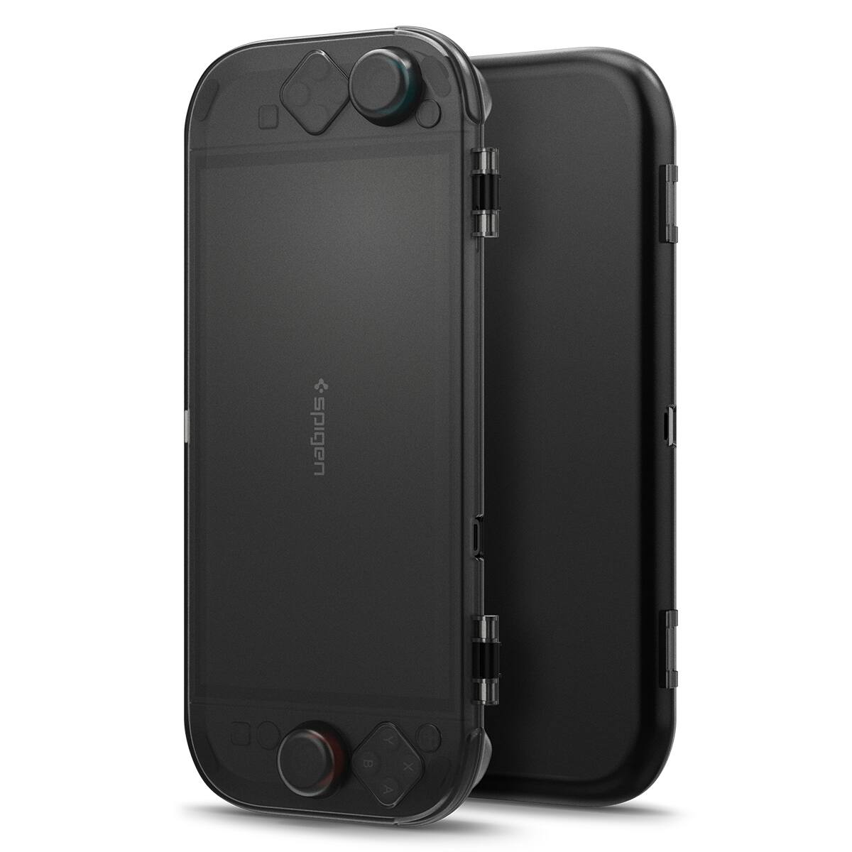 Left. Spigen - Spigen Thin Fit 360 Case for Nintendo Switch 2 - black.