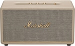 Front. Marshall - Stanmore III Bluetooth Home Speaker with Bass / Treble / Volume Controls and 3.5 mm Auxiliary / RCA Inputs - Cream.