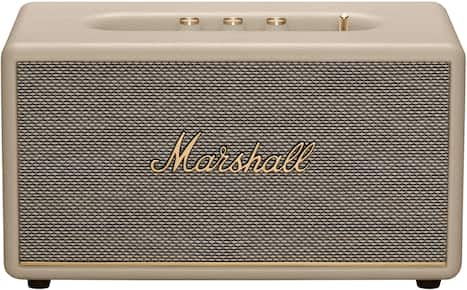 Marshall - Stanmore III Bluetooth Home Speaker with Bass / Treble / Volume Controls and 3.5 mm Auxiliary / RCA Inputs - Cream