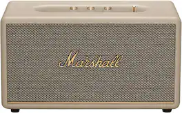 Marshall - Stanmore III Bluetooth Home Speaker with Bass / Treble / Volume Controls and 3.5 mm Auxiliary / RCA Inputs - Cream