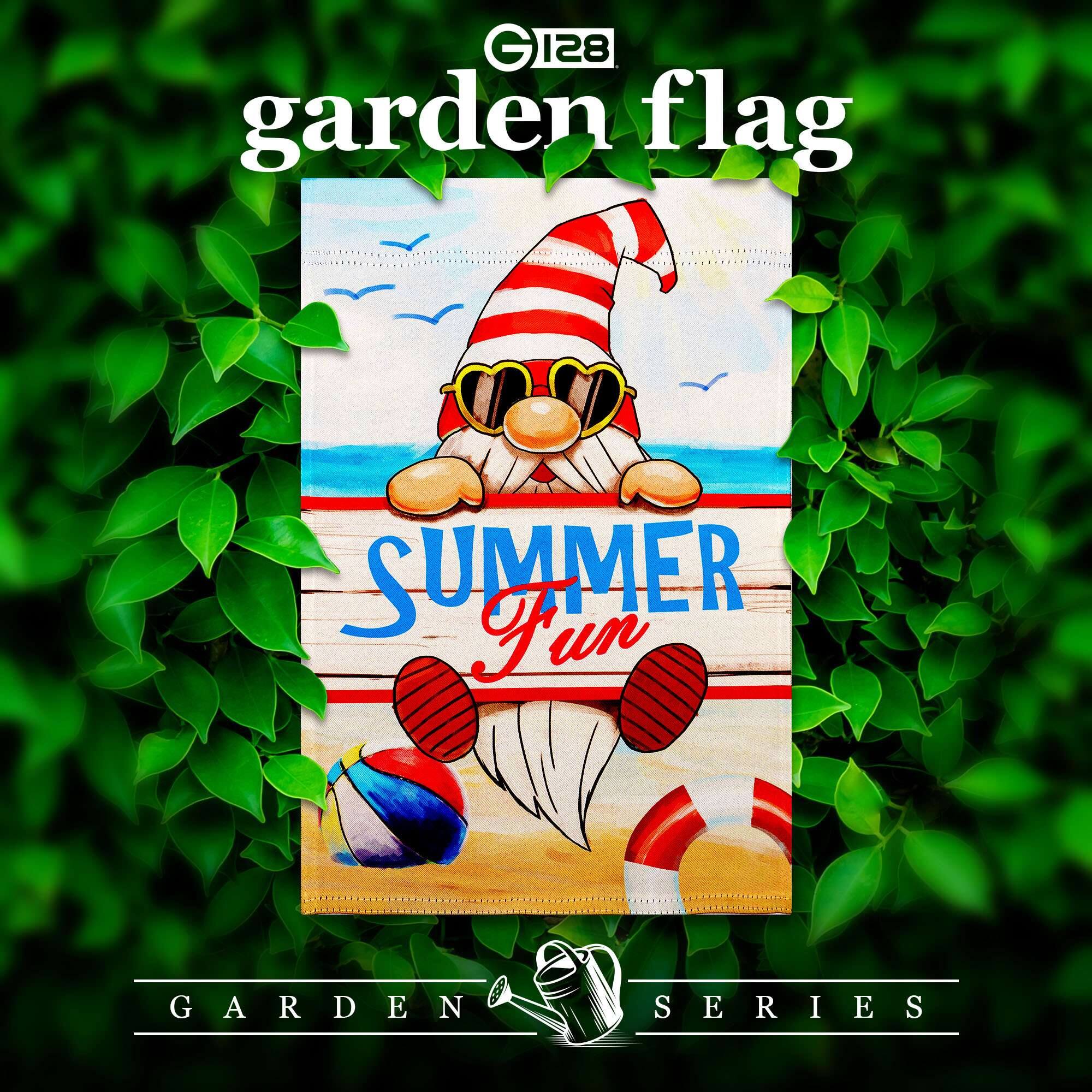 G 128 garden flag  
SUMMER Fun  
GARDEN SERIES