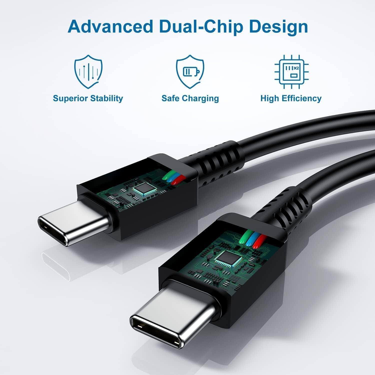 Advanced Dual-Chip Design, Superior Stability, Safe Charging, High Efficiency