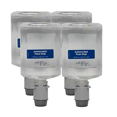 Antimicrobial Foam Soap
1000 mL (40.5 FL OZ)
Antimicrobial Foam Soap
1200 mL (40.5 FL OZ)