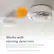 Position with microphone facing detector
Works with existing detectors
Finely tuned to listen only for the standardized alarm patterns of certified smoke & CO detectors.*
*Compatible with UL-certified residential smoke and CO detectors.