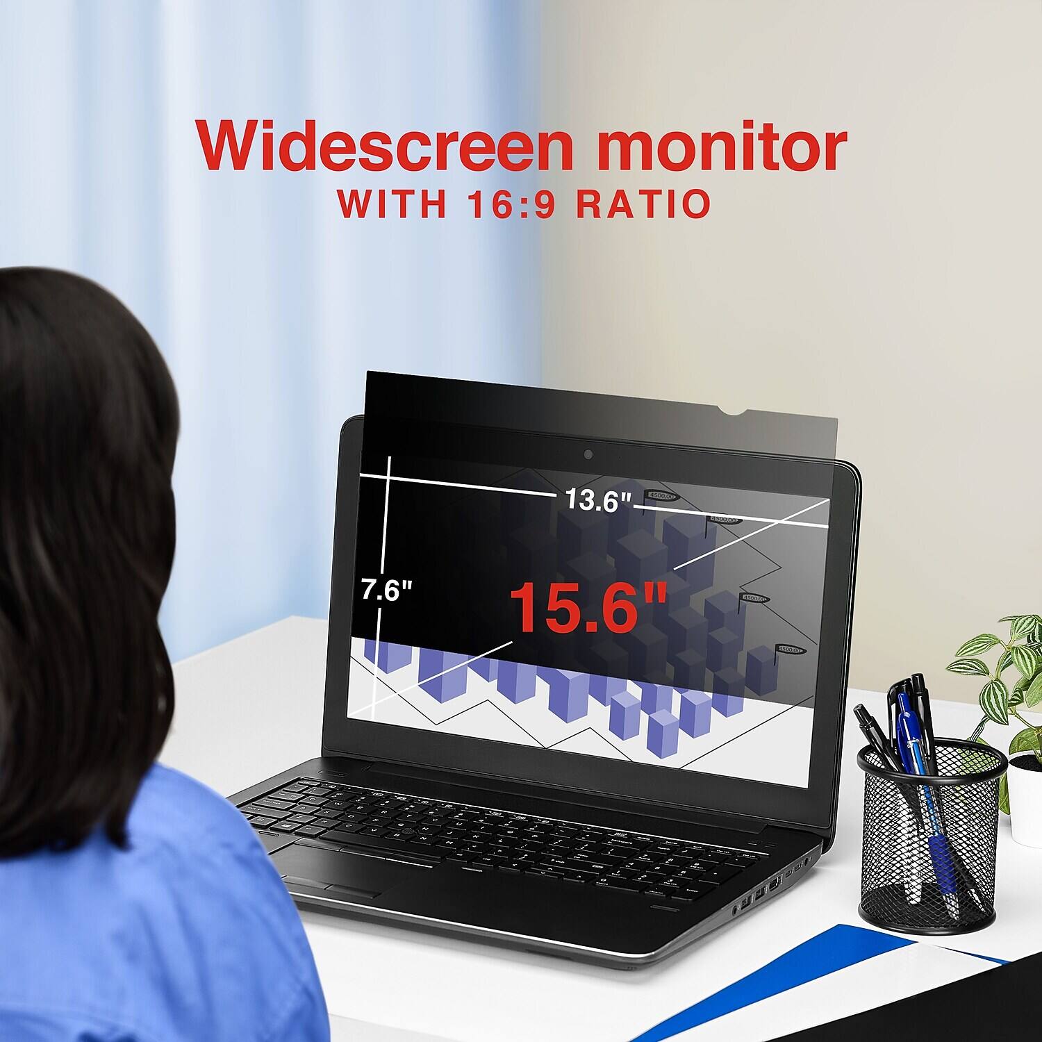 Widescreen monitor with 16:9 ratio

13.6" 7.6" 15.6"