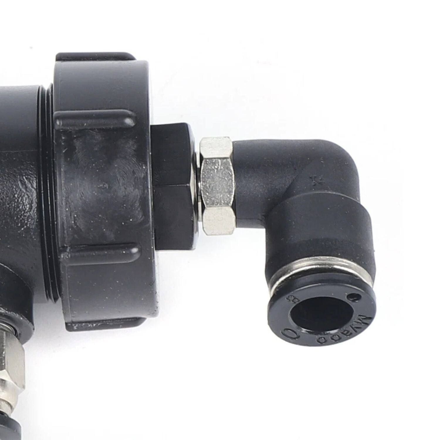 Alt View 2. Home Collection - Pneumatic Tire Changer Machine Quick Release Air Cylinder Valve with Connector.