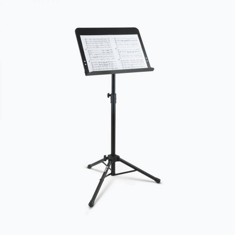 Alt View 4. On Stage Stands - On-Stage SM7211B Professional Grade Folding Orchestral Sheet Music Stand, Black - Black.