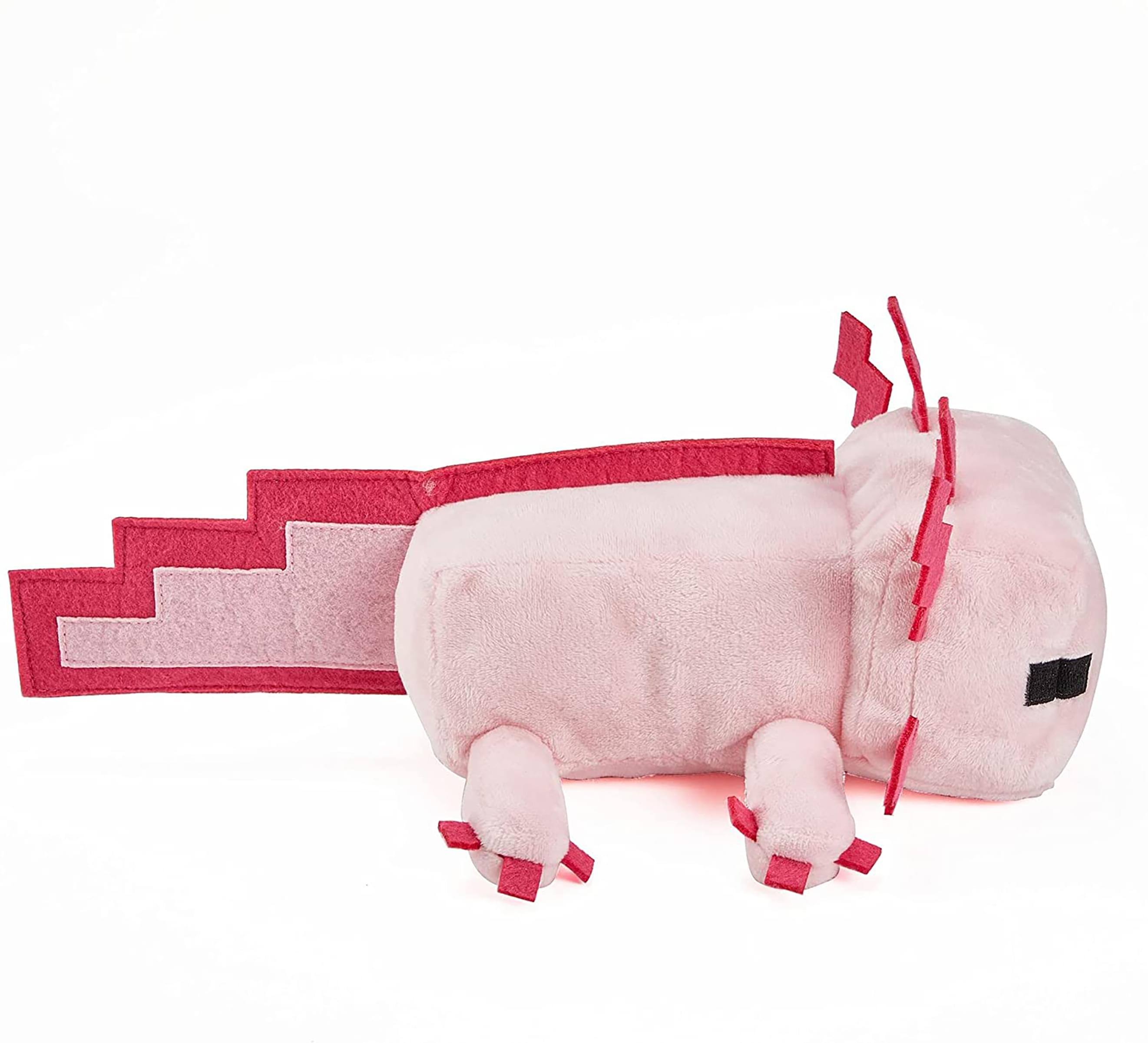 Alt View 10. Mattel - Mattel Minecraft Basic Plush Toy, Axolotl Soft Doll, 8-inch Collectible - Multicolor.