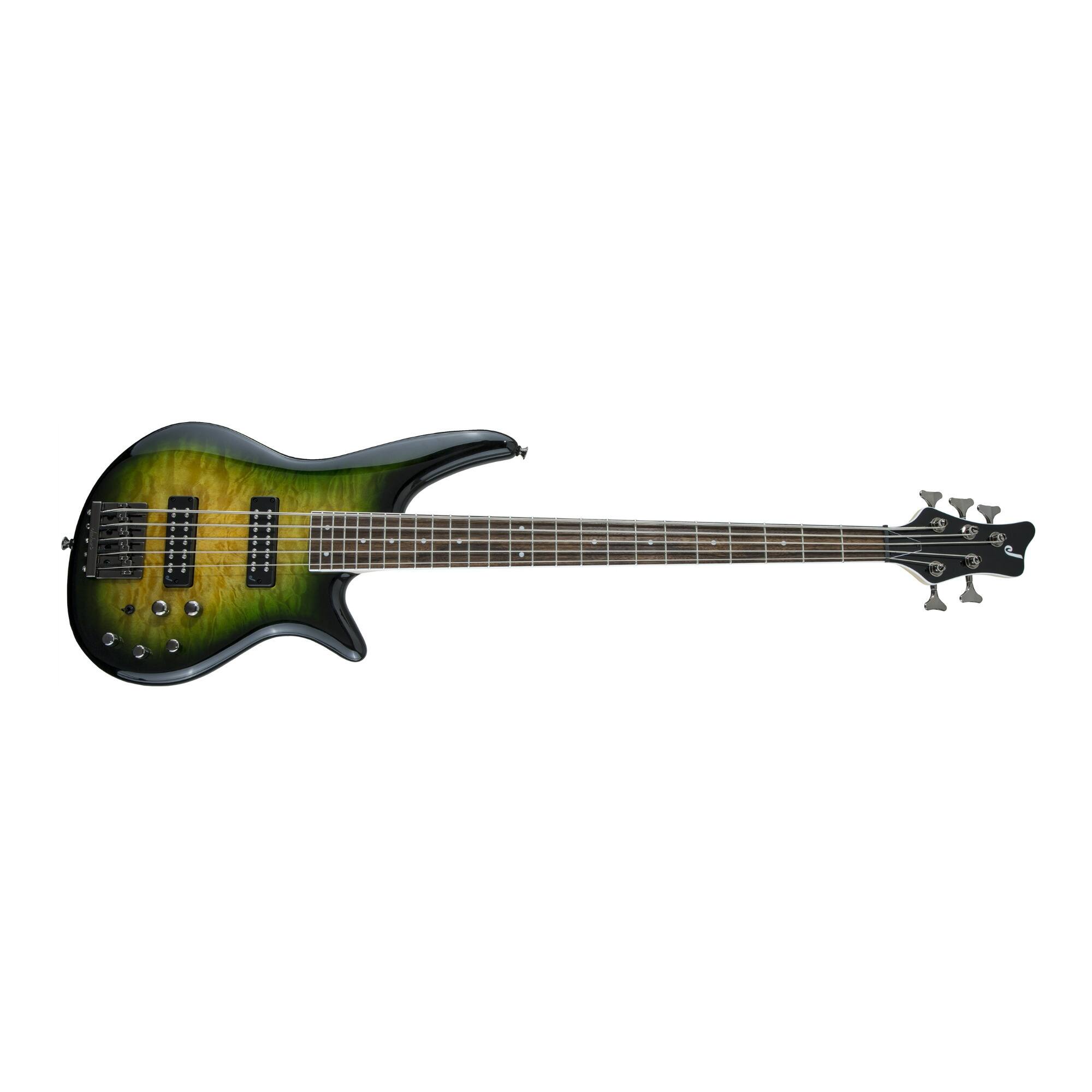 Back. Jackson - Jackson JS Series Spectra Bass JS3QV 5-String Electric Guitar (Alien Burst).