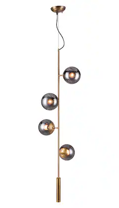 Hivvago - Zatara Ceiling Lamp - Brass