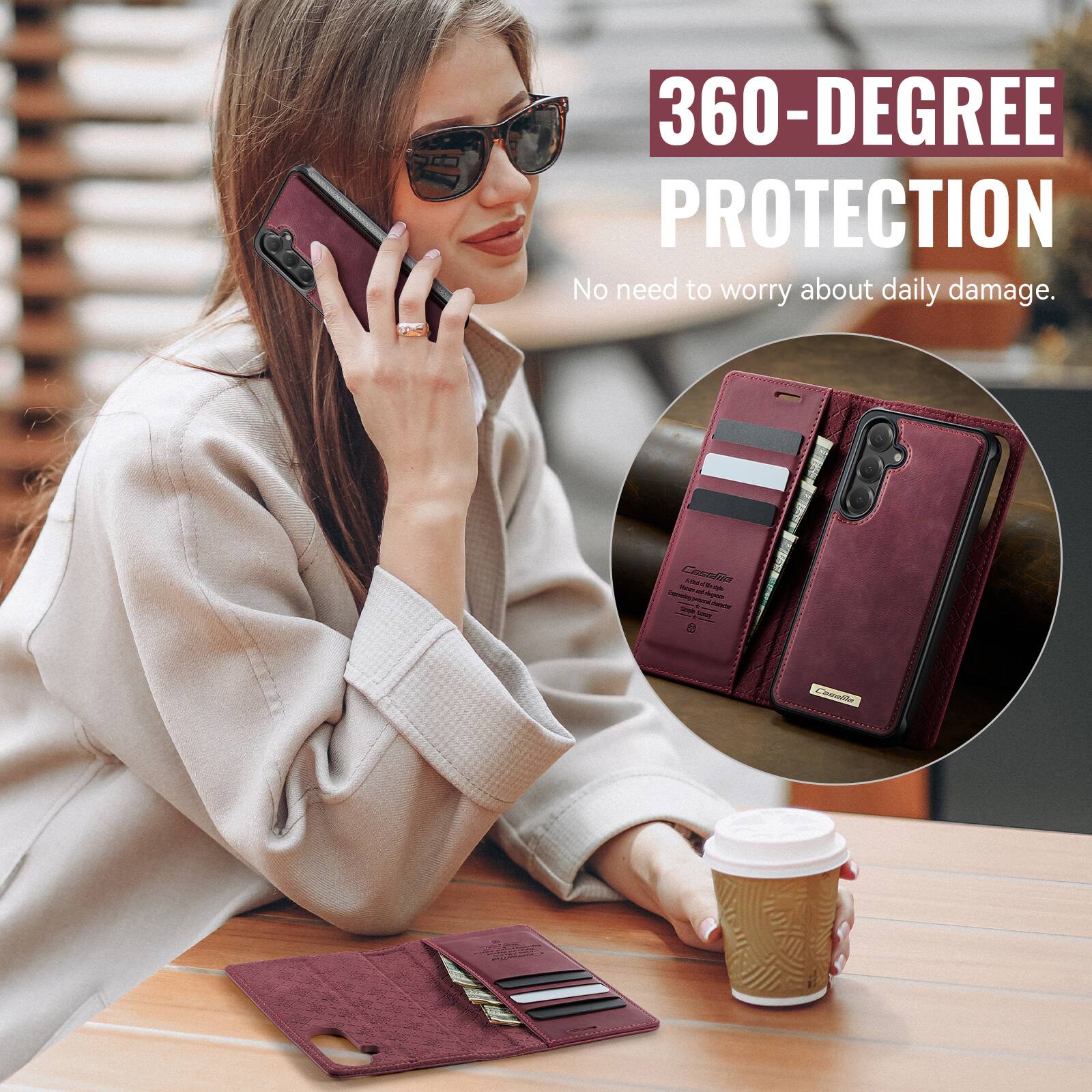 360-DEGREE PROTECTION  
No need to worry about daily damage.