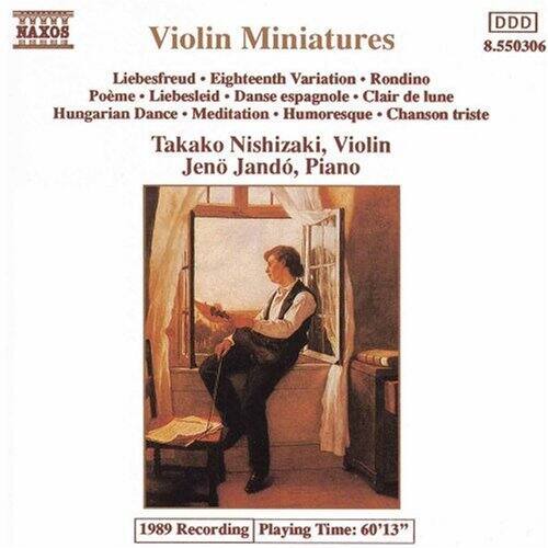 Takako Nishizaki - Violin Miniatures   - COMPACT DISCS [CD]
