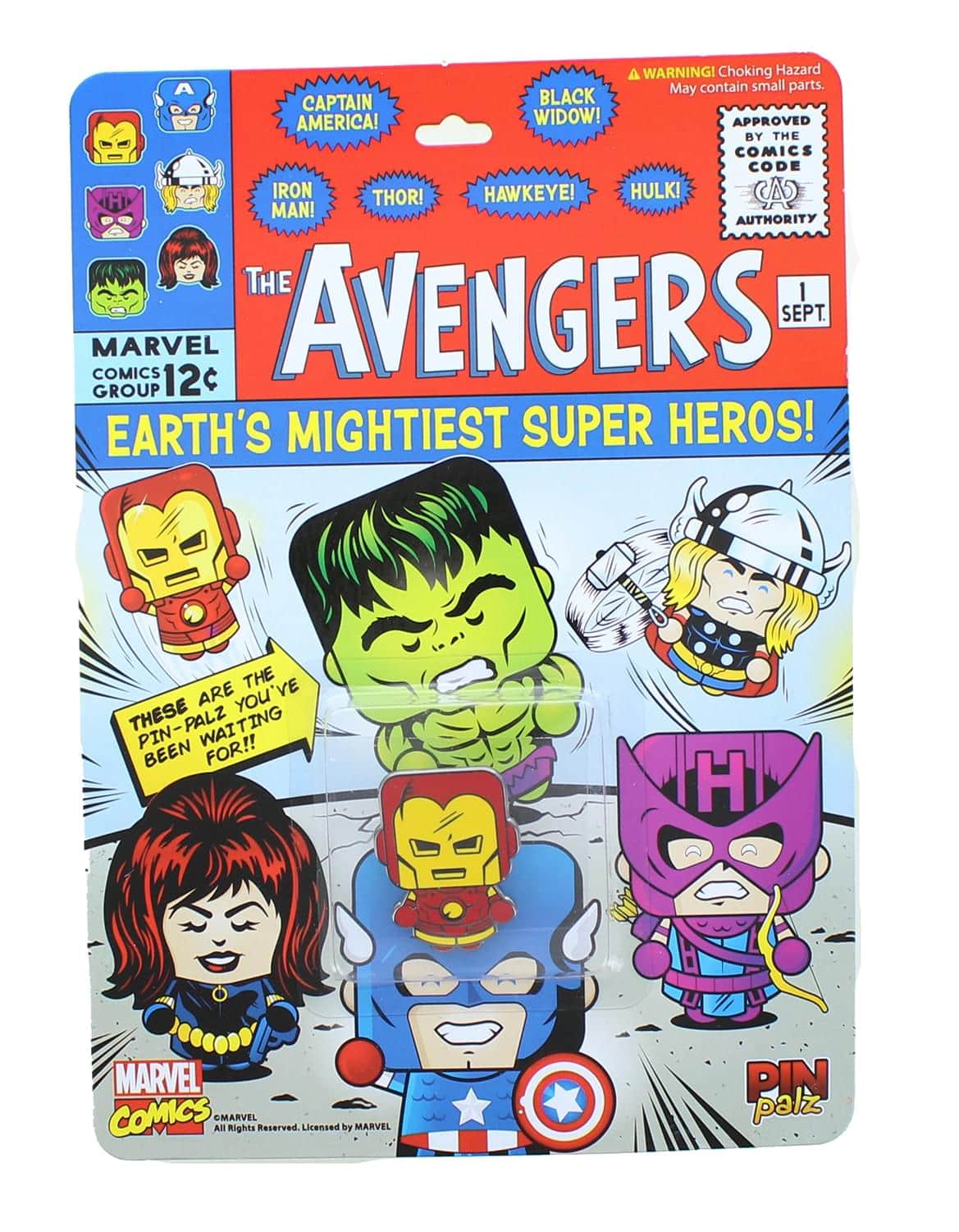 Marvel - Iron Man Pin-Palz Enamel Collector Pin - Red