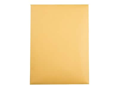 Front. Quality Park - ClearClasp Redi-Tac Kraft Catalog Envelopes, 6" x 9", 100/Box (QUA43468) - Brown Kraft.