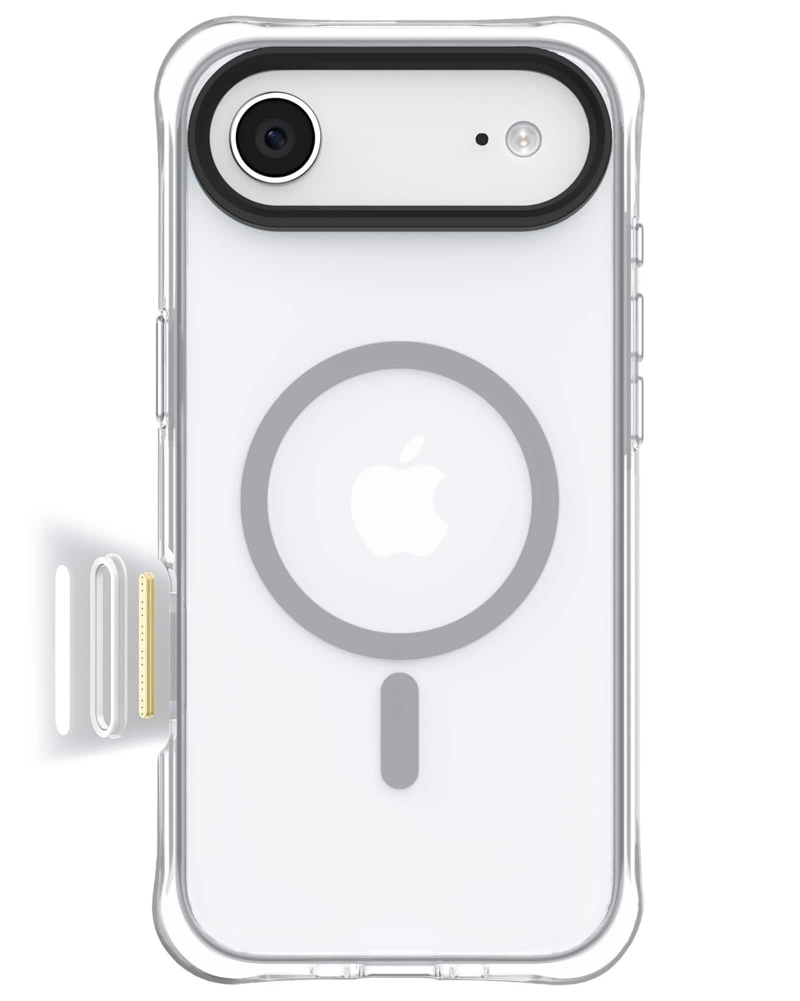 Ornarto - Air Case for iPhone Air Clear with MagSafe | Camera Control Button | Built-in Air Phone Cover - Gray