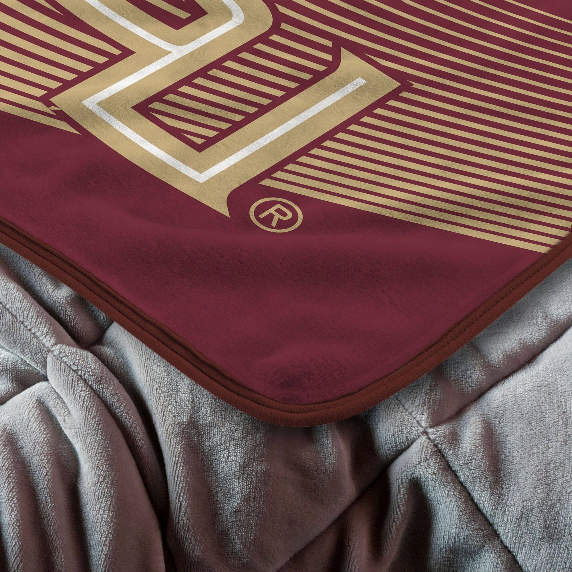 Back. Sweet Home Collection - NCAA Florida State Seminoles 60" x 80" Raschel Throw Blanket - Red.