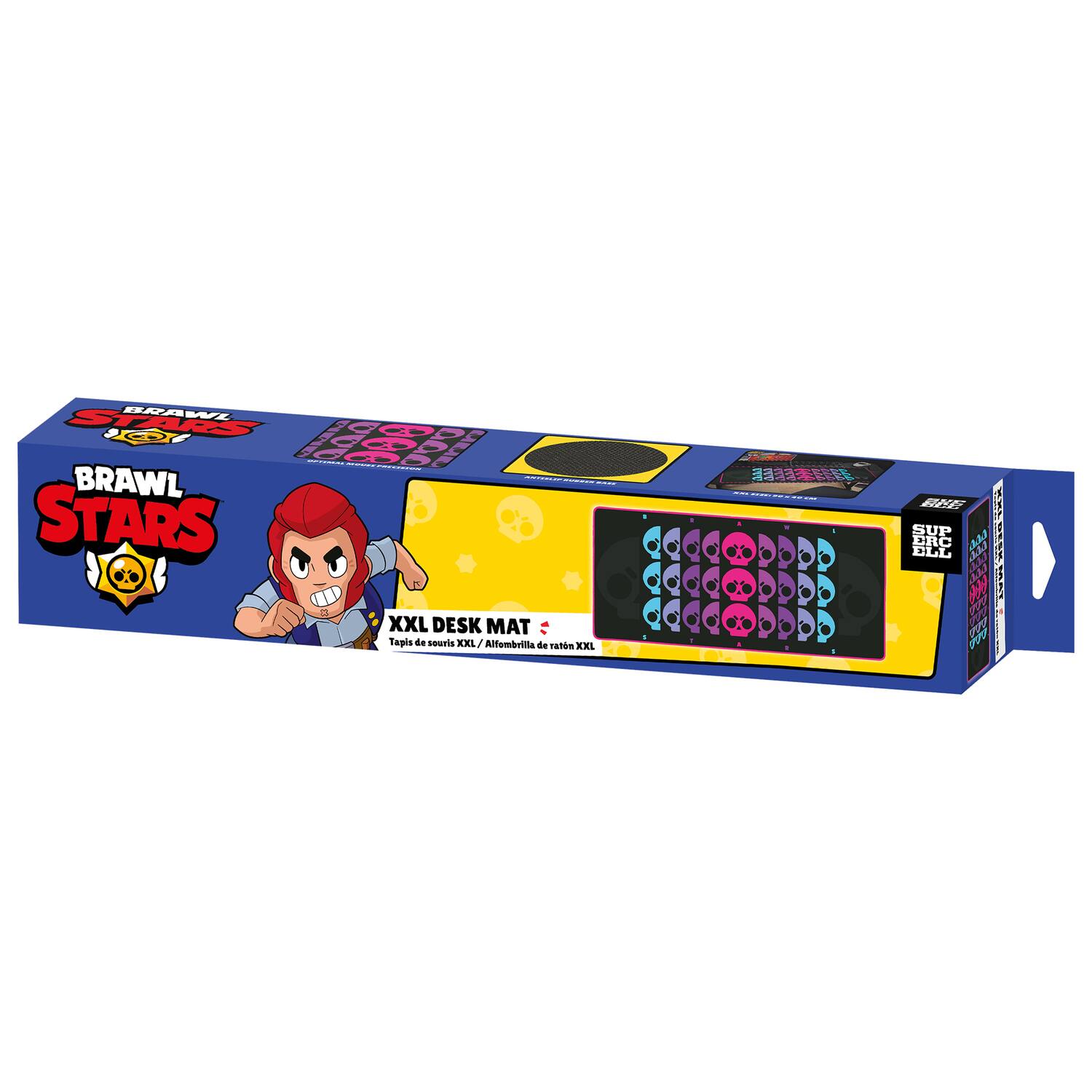 SCAW ALA 1C000 : 0O - / BRAWL - STARS XXL DESK MAT Tapis de souris XXL Alfombra de raton XXL