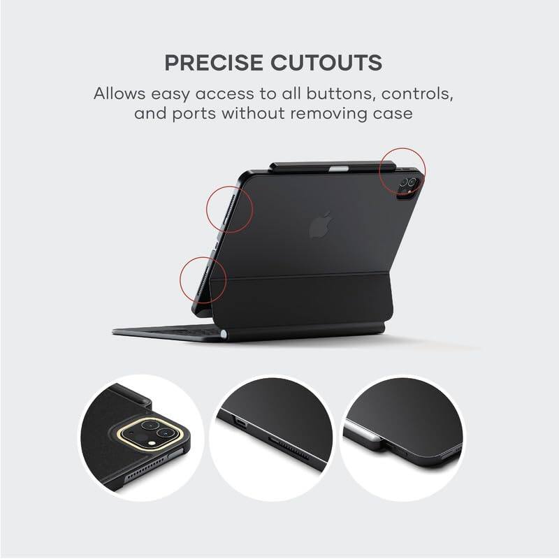 PRECISE CUTOUTS  
Allows easy access to all buttons, controls, and ports without removing case