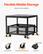 Flexible Mobile Storage
Easy to move anytime
Lockable for Stability
Reinforced Metal Frame with Wheels
Plastic Wheels