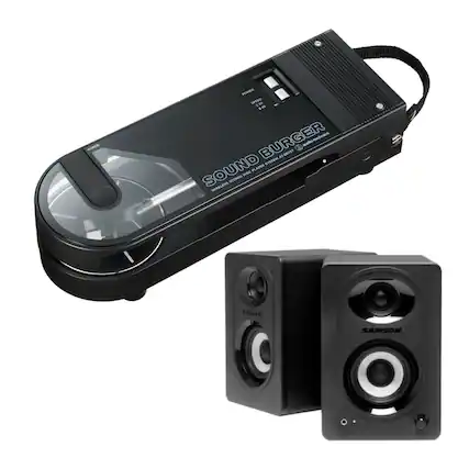SOUND BURGER
WIRELESS STEREO CD PLAYER SYSTEM
SAMSUNG
