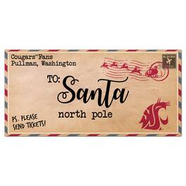 Fan Creations - Washington Huskies 6'' x 12'' Letter to Santa Sign - Multicolor