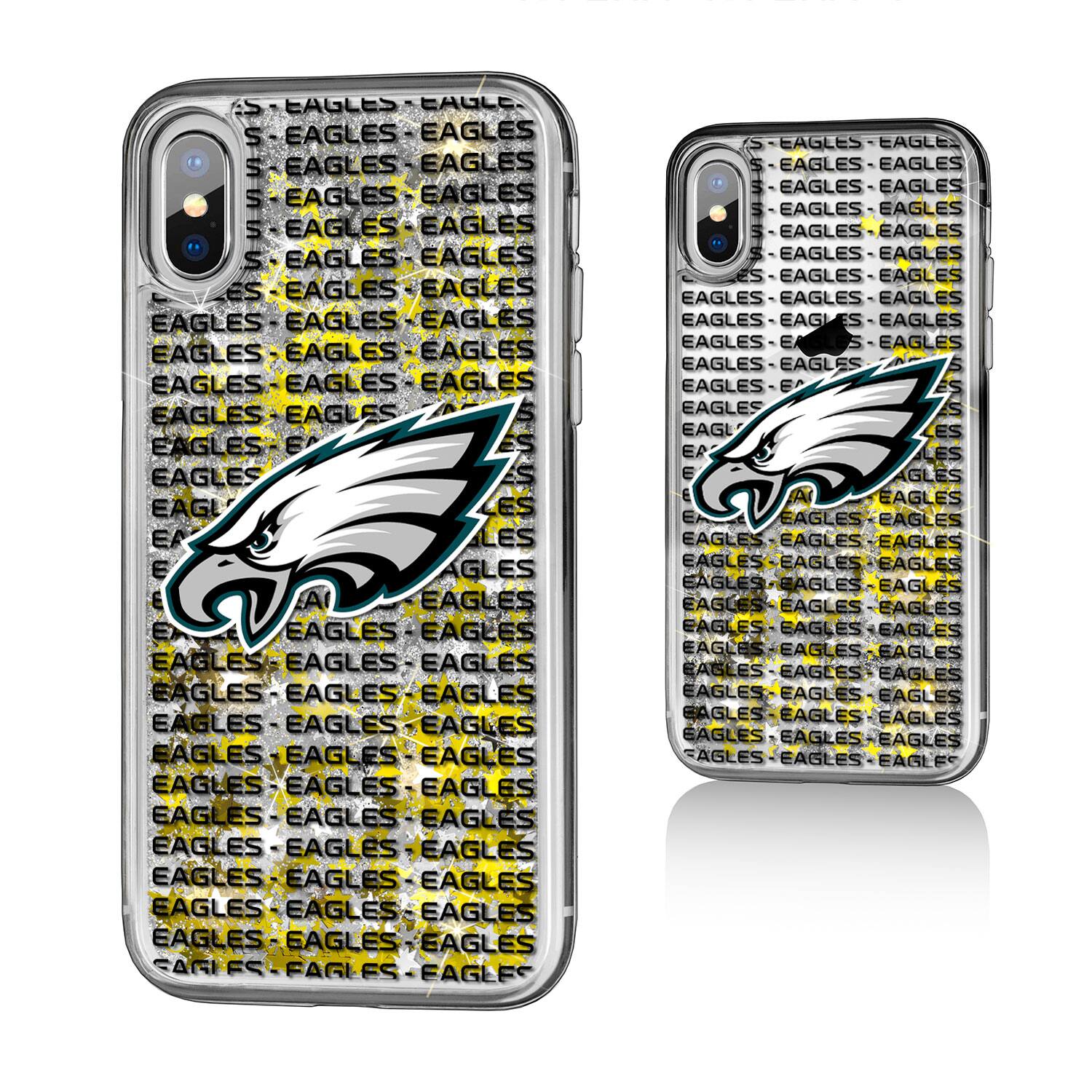 Keyscaper NFL Philadelphia Eagles iPhone Text Backdrop Design Glitter ...
