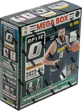 2023-24 Panini Donruss Optic Basketball Mega Box (Hyper Pink Prizms)