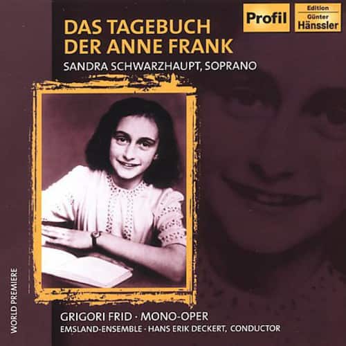 Sandra Schwarzhaupt - Das Tagebuch Der Anne Frank: Diary of Anne Frank   - COMPACT DISCS [CD] price history on PriceWatchPro