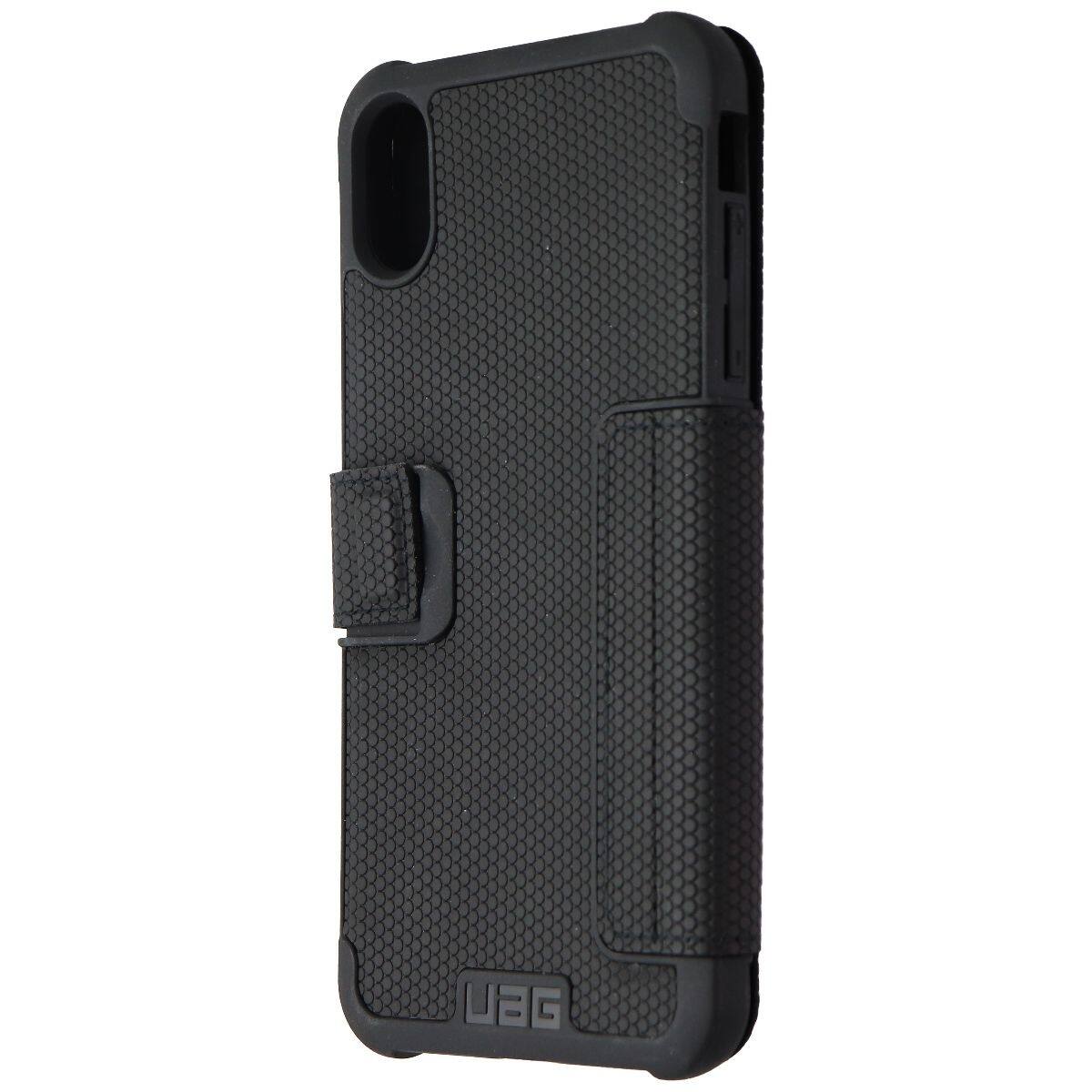Front. Urban Armor Gear - UAG Metropolis Series Case for iPhone Xs Max - Black - Black.